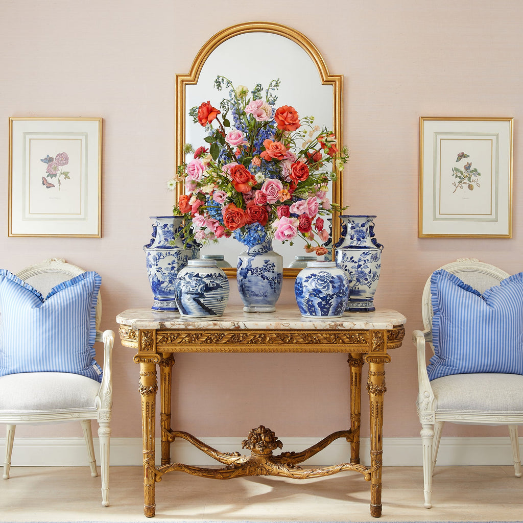 Blue & White Blossom Vase